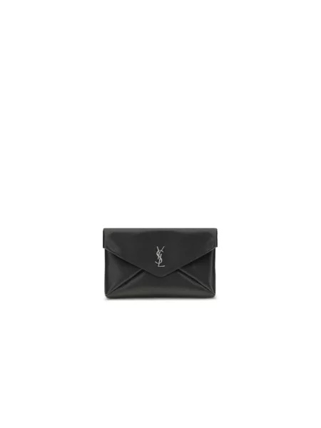 Torba Saint Laurent skórzana czarna