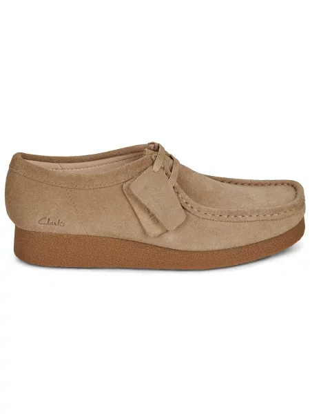 Polobotky Clarks hnědé