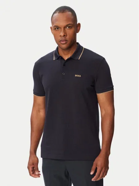 BOSS Tricou polo Paddy Bleumarin