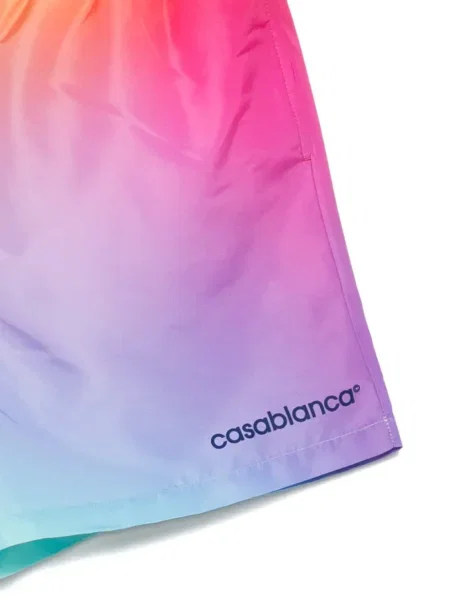 Slip de baie Casablanca cu gradient albastru