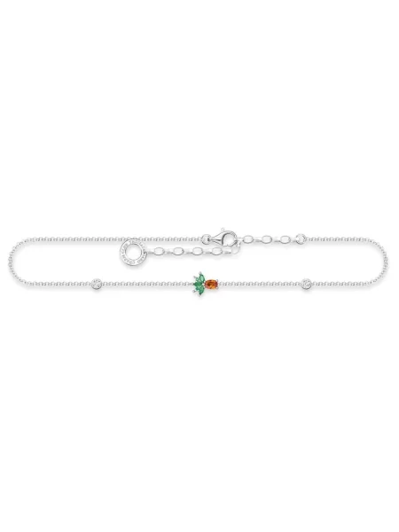 Lniana bransoletka Thomas Sabo szara