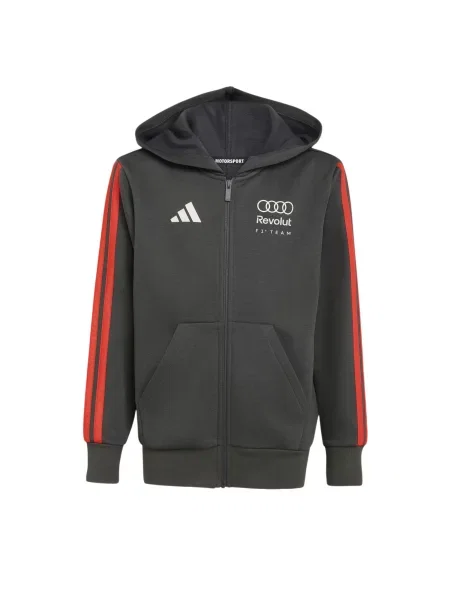ADIDAS PERFORMANCE Sportski gornji dio trenirke Audi Formula One Team DNA karmin crvena / crna / prljavo bijela