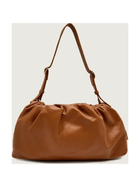 Marella De piele geantă pe umăr IONIO maro