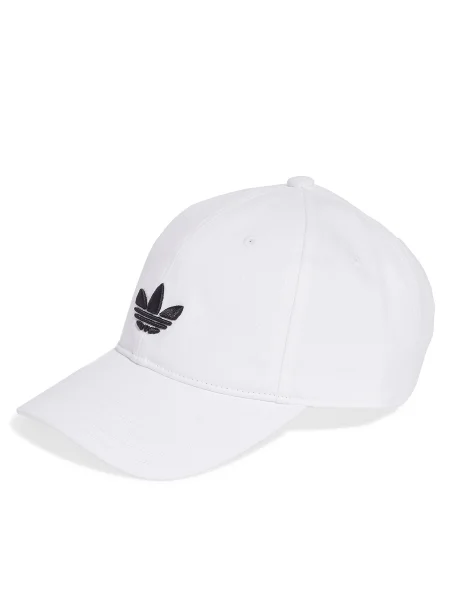 ADIDAS ORIGINALS Čiapka Adicolor Classic Trefoil čierna biela