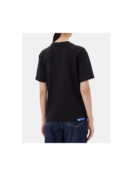 KARL LAGERFELD JEANS Tričko / bílá černá