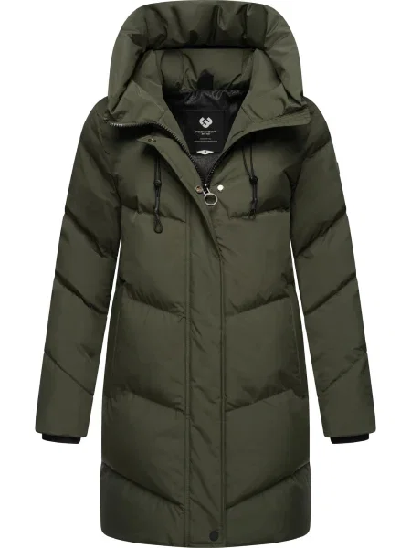 Ragwear Palton funcțională Avelin închis verde