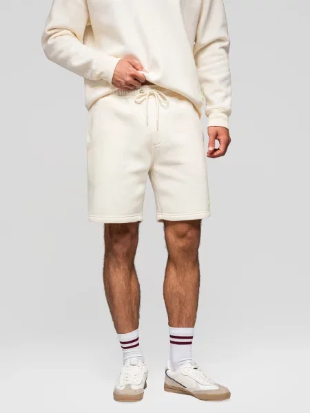 Talie elastică pantaloni scurți Ombre