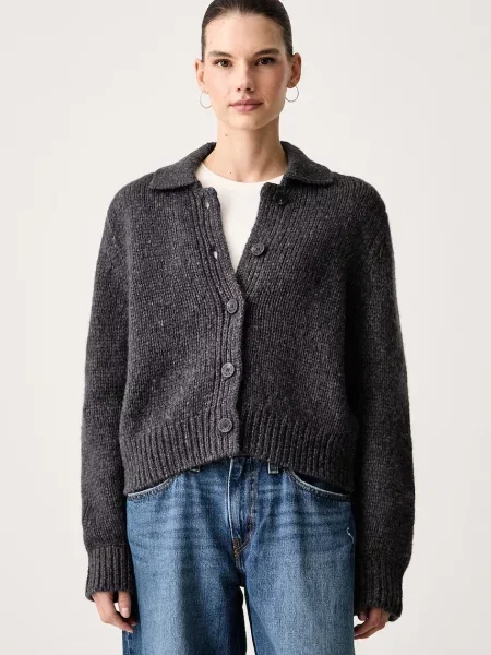 Marc O'Polo cardigan pentru femei cu lână gri