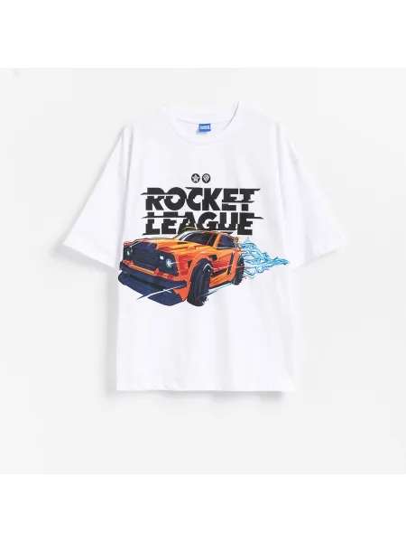 Reserved Rocket League póló fehér