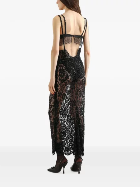 Rochie Dolce & Gabbana din dantelă negru