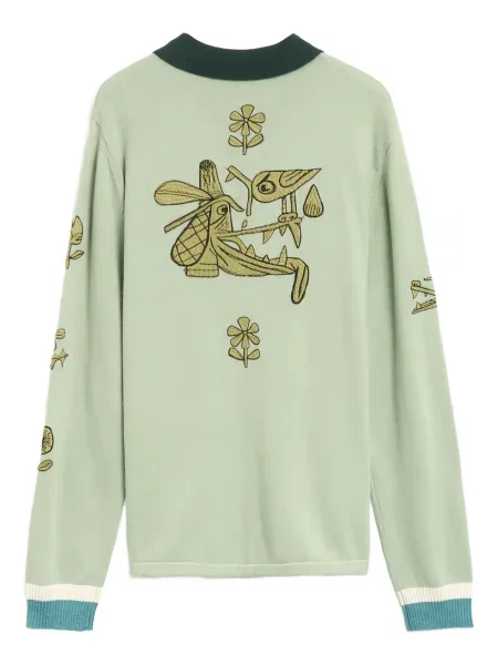 Polo Brain Dead verde