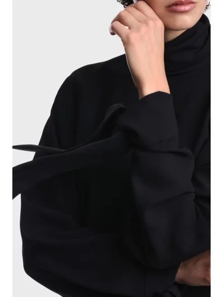 Блуза Emporio Armani чорна