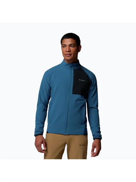 Hanorac din fleece Columbia din fleece albastru
