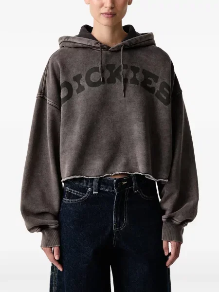Mikina s kapucňou Dickies hnedá