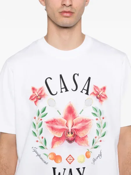 Tricou Casablanca clasic alb