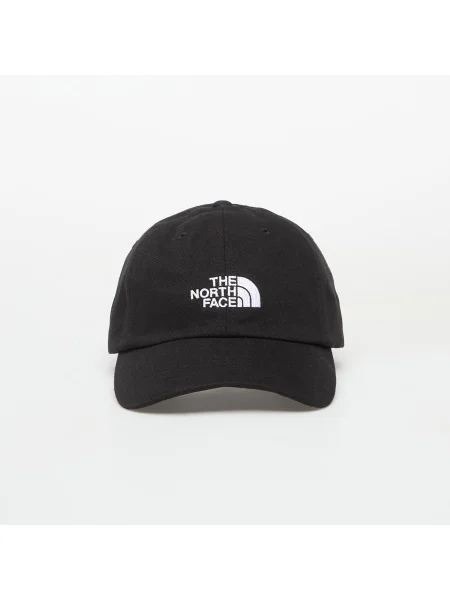 Шапка с козирка The North Face Norm Hat с апликация черно