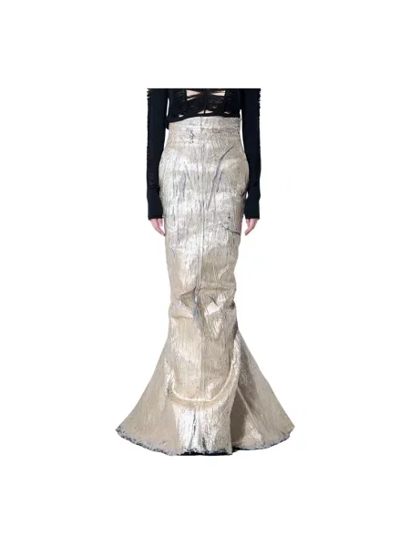 Spódnica Rick Owens żółta