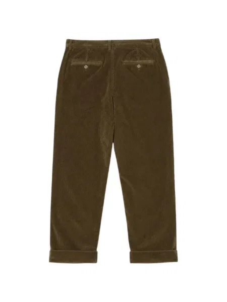 Pantaloni Edmmond Studios de catifea cord verde