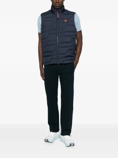 Pantaloni Moncler albastru