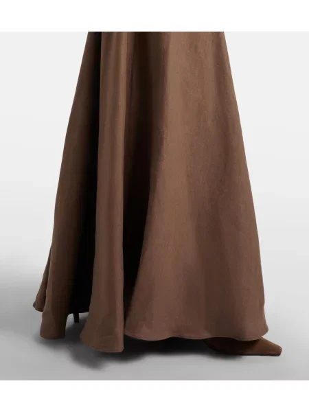 Rochie maxi Ralph Lauren Collection de in maro