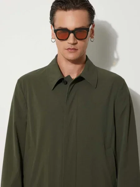 Плащ Paul Smith перехідний зелений