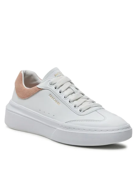 Sneakerși Skechers clasici alb