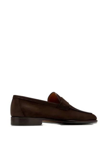 Pantofi loafer Magnanni din piele maro