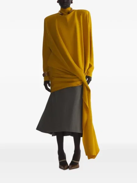 Rochie Mugler galben