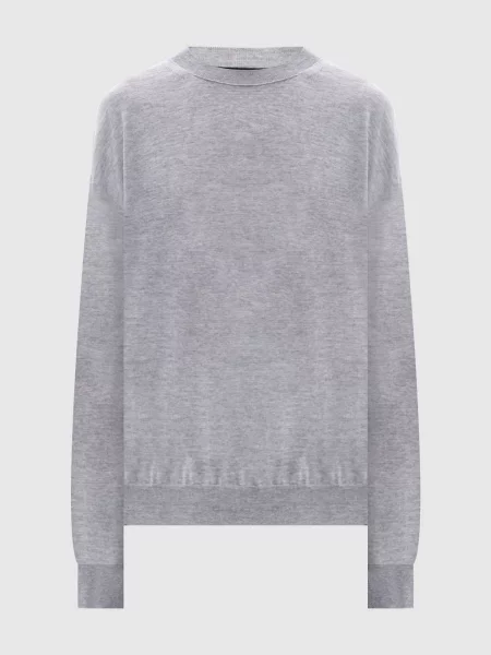 Меланжевий джемпер MUSCAT з вовни Sofie D`hoore сірий