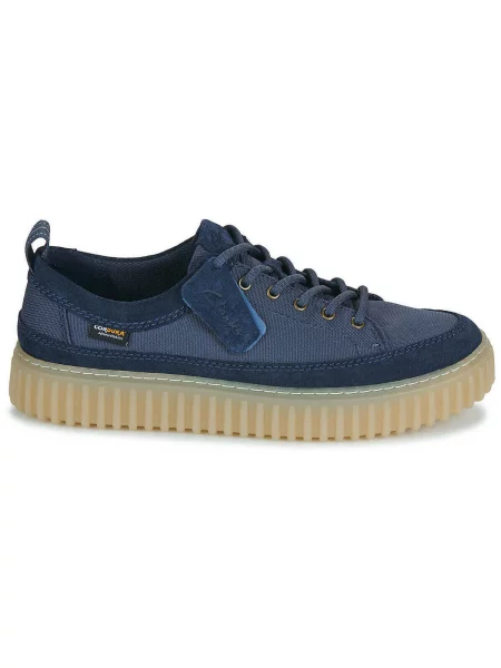 Pantofi Clarks din dantelă albastru