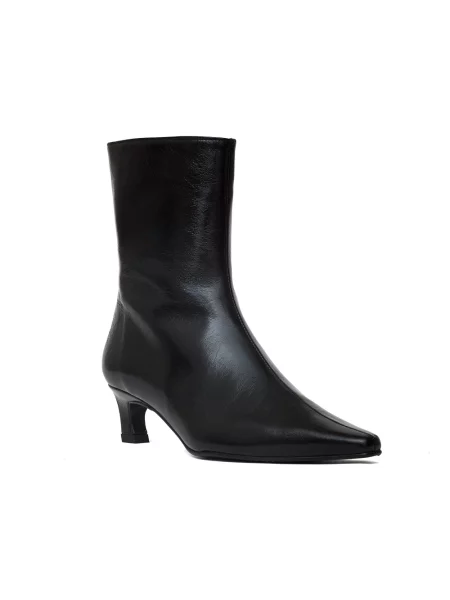 Buty do kostki Alohas skórzane czarne