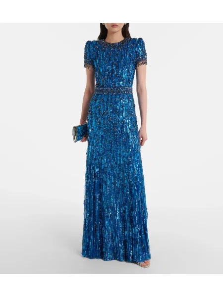 Rochie Jenny Packham albastru