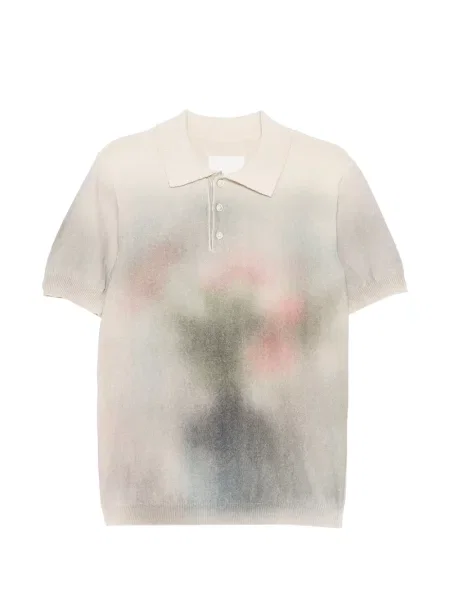 Tricou polo Maison Margiela tricotate