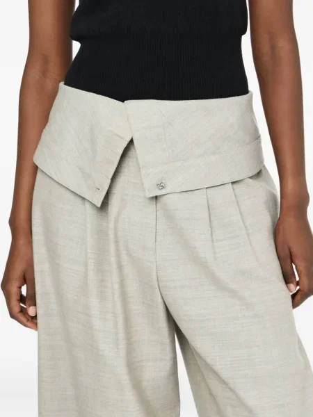Pantaloni Jw Anderson plisate gri