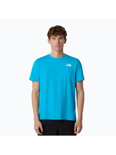 Férfi póló The North Face Reg Meridian Blue. Méret: L kék