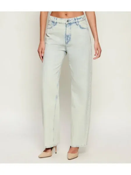 BOSS BLACK Blugi CROSSROAD | Relaxed fit negru