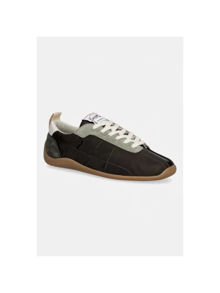 Sneakersy Kenzo skórzane brązowe