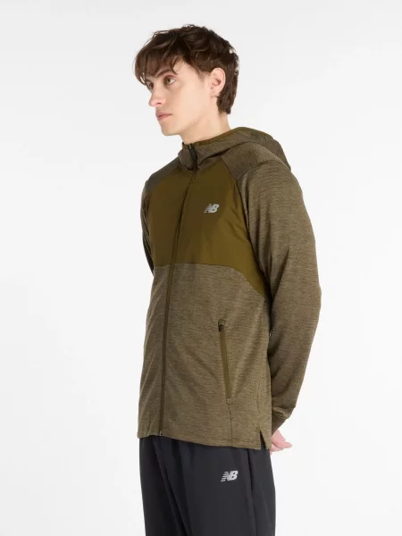 Свитер New Balance коричневый