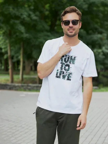 Футболка Umon бавовна/еластан білий