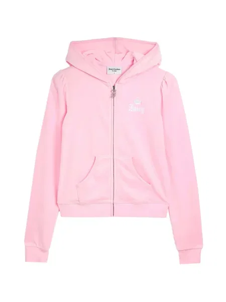 Hanorac cu glugă Juicy Couture roz