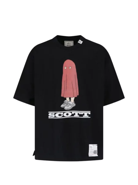 Scurt tricou Maison Mihara Yasuhiro negru