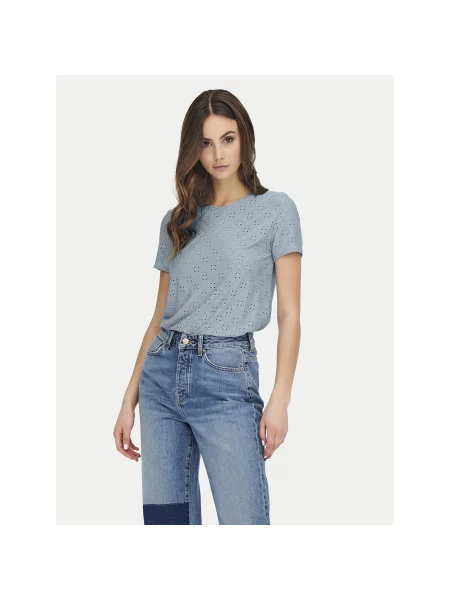 JDY Футболка Regular Fit блакитний