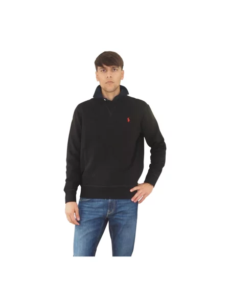 Bluza z kapturem Ralph Lauren z kapturem czarna