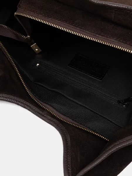 Замшева сумочка Answear.LAB коричневий