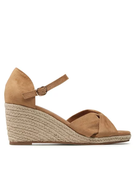 Espadrilles Clara Barson Camel barna