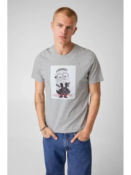 Guess Tricou gri