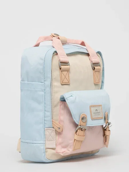 Doughnut Rucsac Macaroon Mini femei mic neted albastru