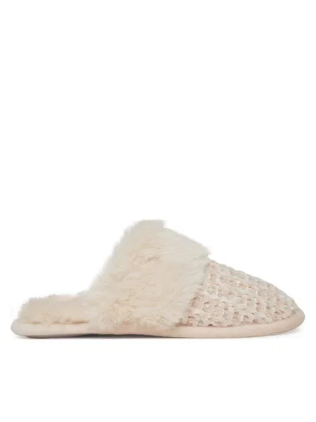 DeeZee Papuci de casă bej