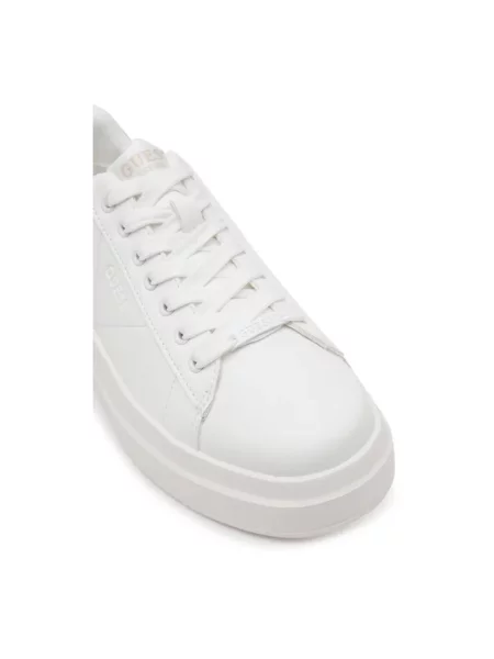 Sneakersy Guess skórzane białe