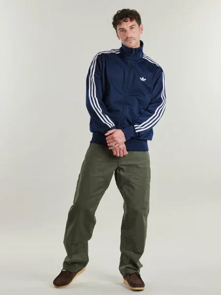 Adidas Majica dugih rukava Firebird Tamnoplava plava